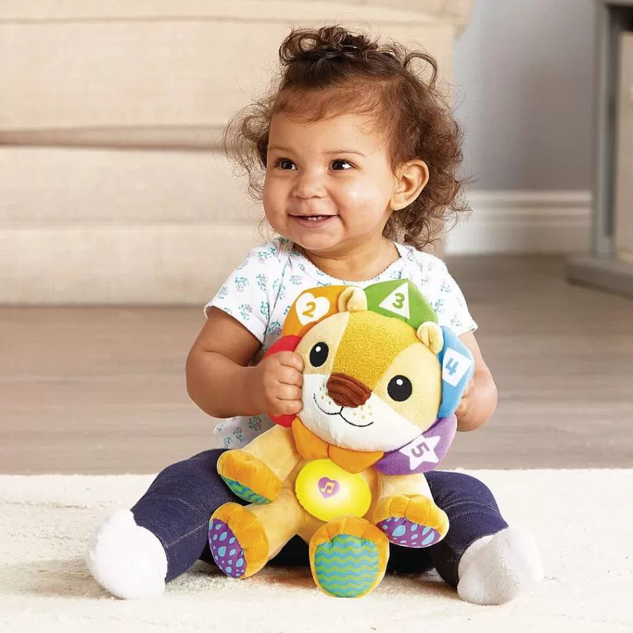 Peluches Et Doudous-VTech Baby Tiago, Lionceau Des Decouvertes - Peluche Interactive