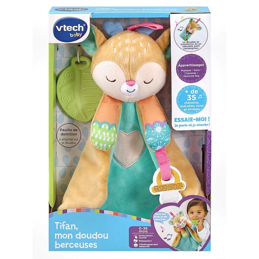 Peluches Et Doudous-VTech Baby Tifan, Mon Doudou Berceuses - Baby Loulous