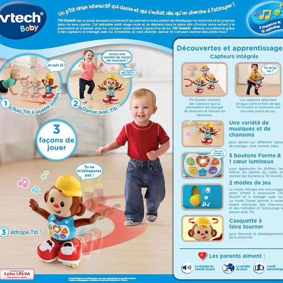 Animaux Interactifs-VTech Baby Titi Ouistiti