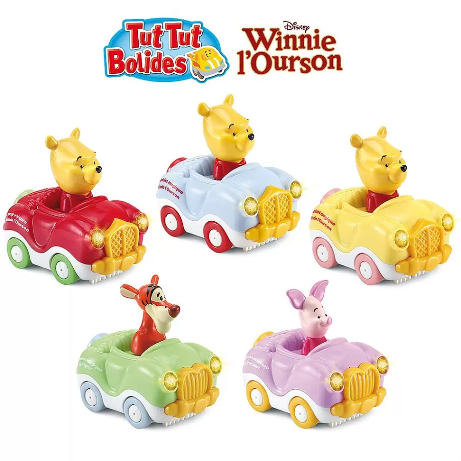 Voitures Jouets Garages Et Circuits-Tut Tut Bolides - Vehicules Winnie L'Ourson Et Ses Amis