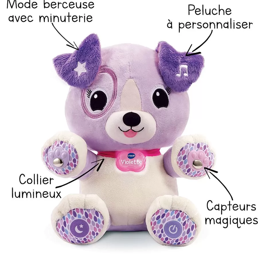 Animaux Interactifs-VTech Violette, Mon Amie Pattes Magiques